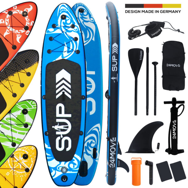 743 24MOVE Standup Paddle SUP Board Set BLAU 320 1