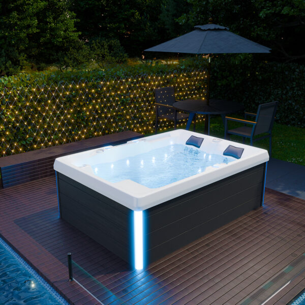 Outdoor Whirlpool Elba weiß 210x150