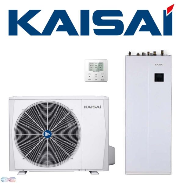 Kaisai Artic 6 kW Split Luft-Wasser-Wärmepumpe mit Speicher 240L |...