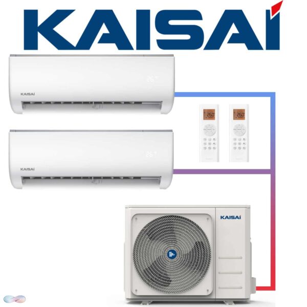 Kaisai ONE+ Multisplit Set 12,4 kW | 2× 7 kW KRX-24PEGI +...