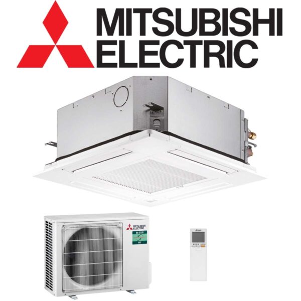 Mitsubishi Electric Deckenkassette Set 2,5 kW inkl. Paneel &...