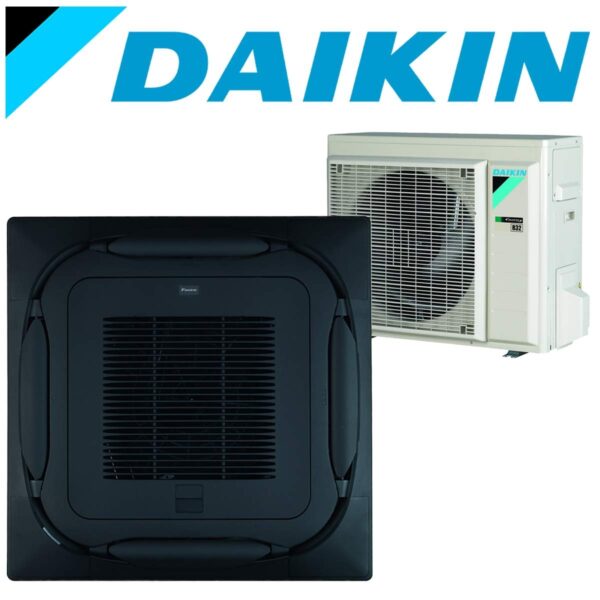 SET DAIKIN Roundflow FCAG 3,5 kW Deckenkassette selbstreinigend...