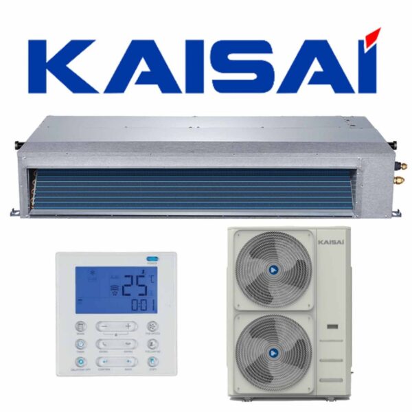 SET KAISAI KTI-55 Kanalgerät 15,2 kW inkl. Außeneinheit""