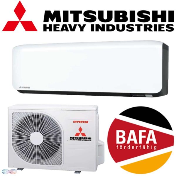 Mitsubishi Heavy Klimaanlage SRK25ZS-WFB 2,5 kW | BAFA förderfähig""