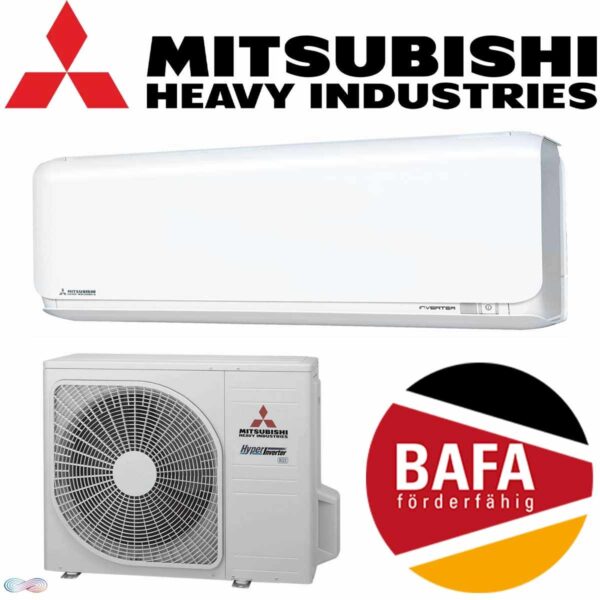 Mitsubishi Heavy Klimaanlage SRK25ZSX-WF 2,5 kW | BAFA förderfähig""