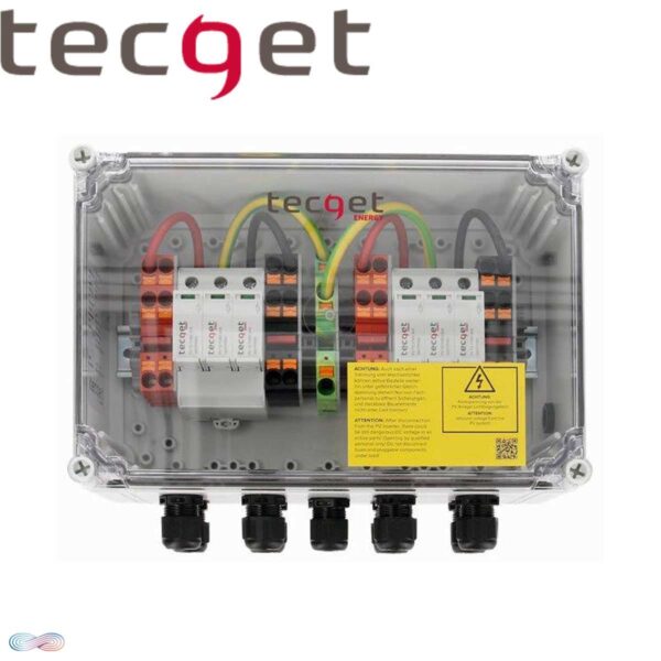 TECGET 1100V DC-Überspannungsschutz Typ 2 für 4 String mit 2 MPP""